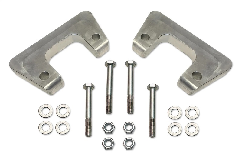 GMC Sierra Suspension Leveling Kit - Front - Tuff Country - 2in Leveling Kit with Polished Aluminum Pre-Load Spacers - `07-`19